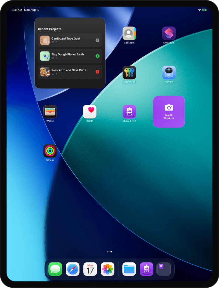 Show & Tell — Home screen widgets