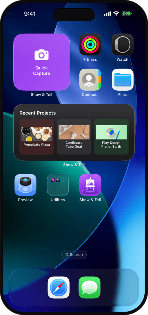 Show & Tell — Home screen widgets